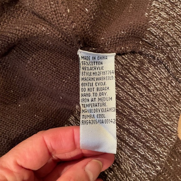 Bianca Nygard Brown Knit Cardigan- size medium - Picture 8 of 11